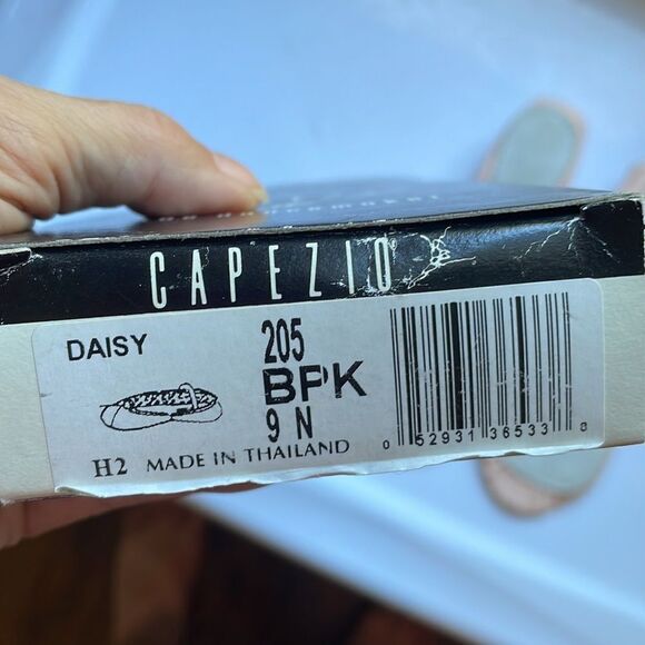 Vtg 1991 new in box Capezio Daisy pink leather ballet slippers/dance‎ shoes - Picture 6 of 6